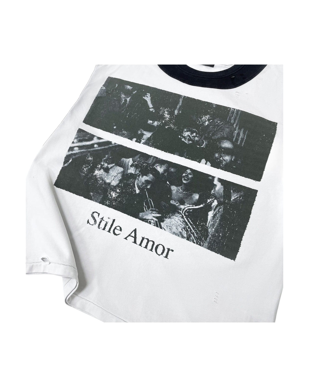 Stile De Amor 'Biocolore' White LS Tee