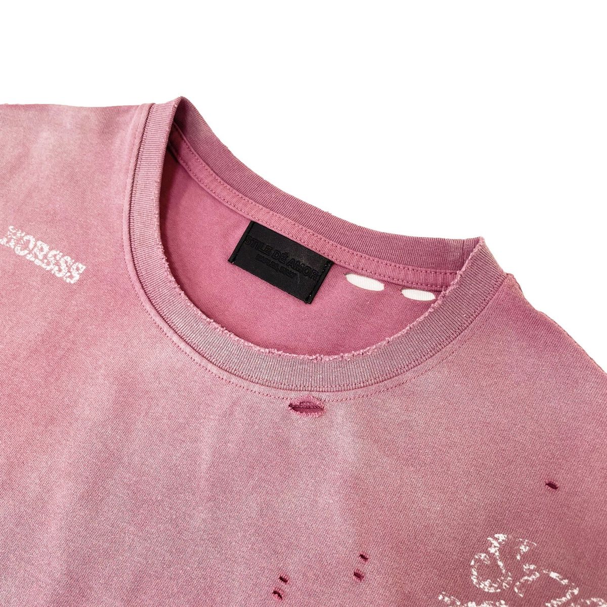 Stile De Amor 'Napoletano' Pink Tee