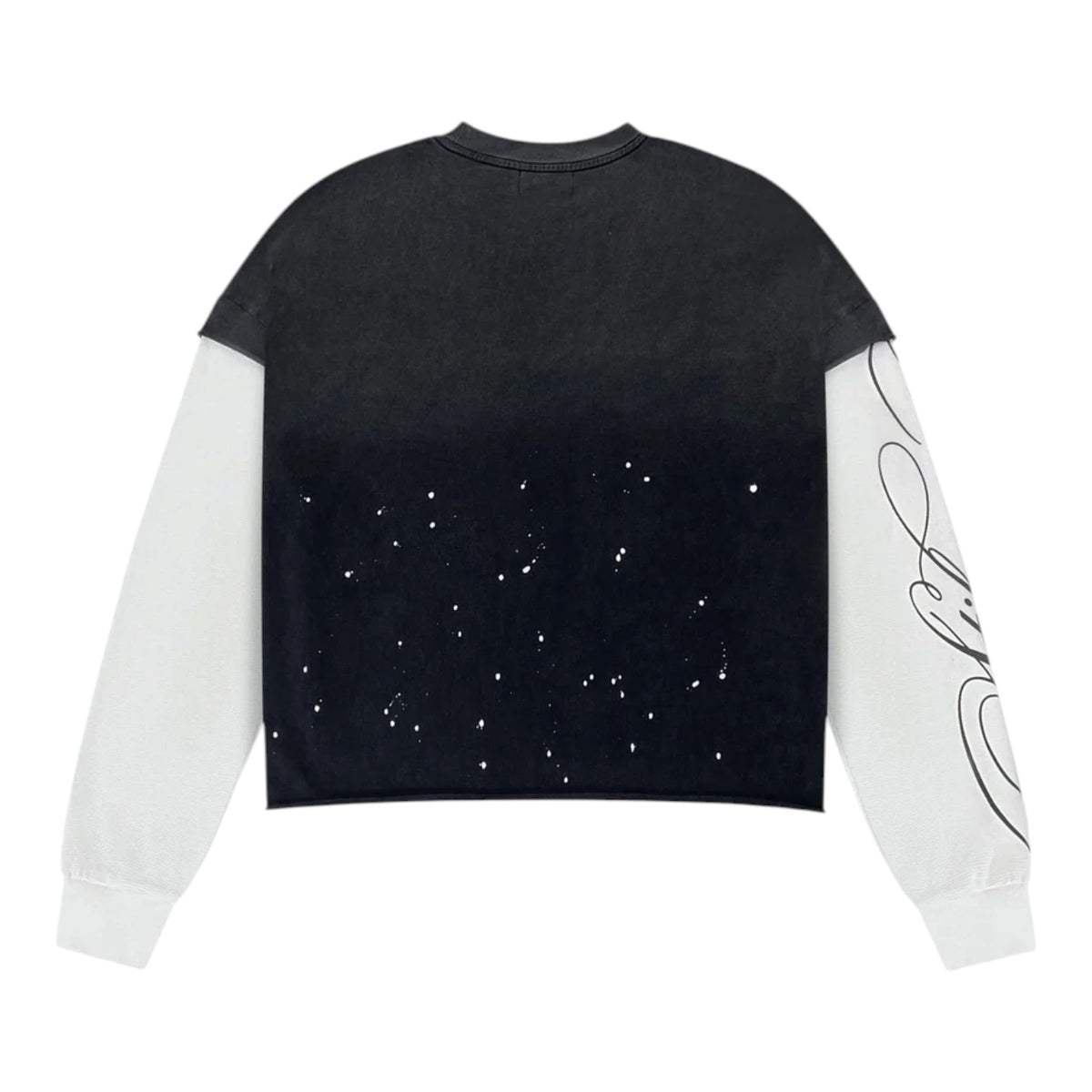 Stile De Amor 'Squadra SA' Black LS Tee