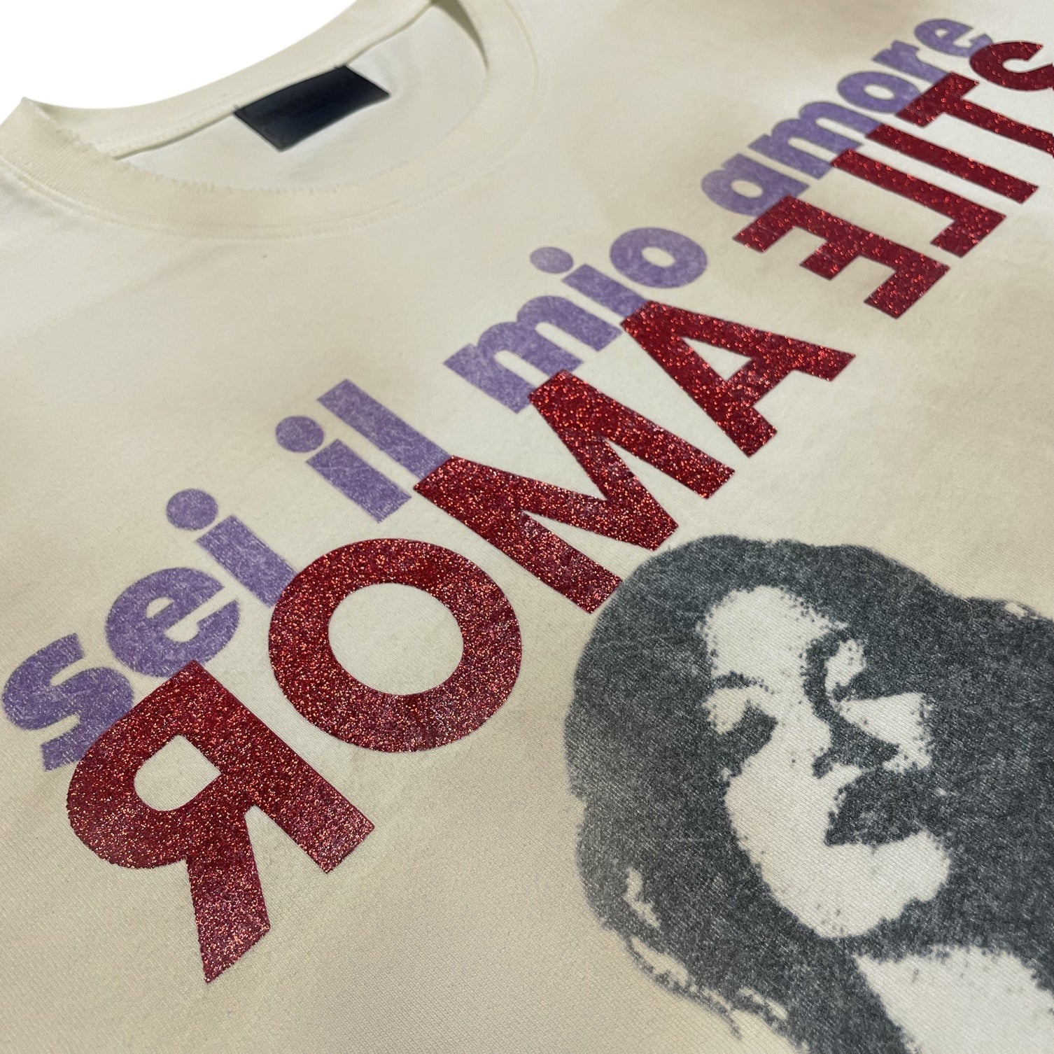 Stile De Amor 'Vita Mia' Cream Tee
