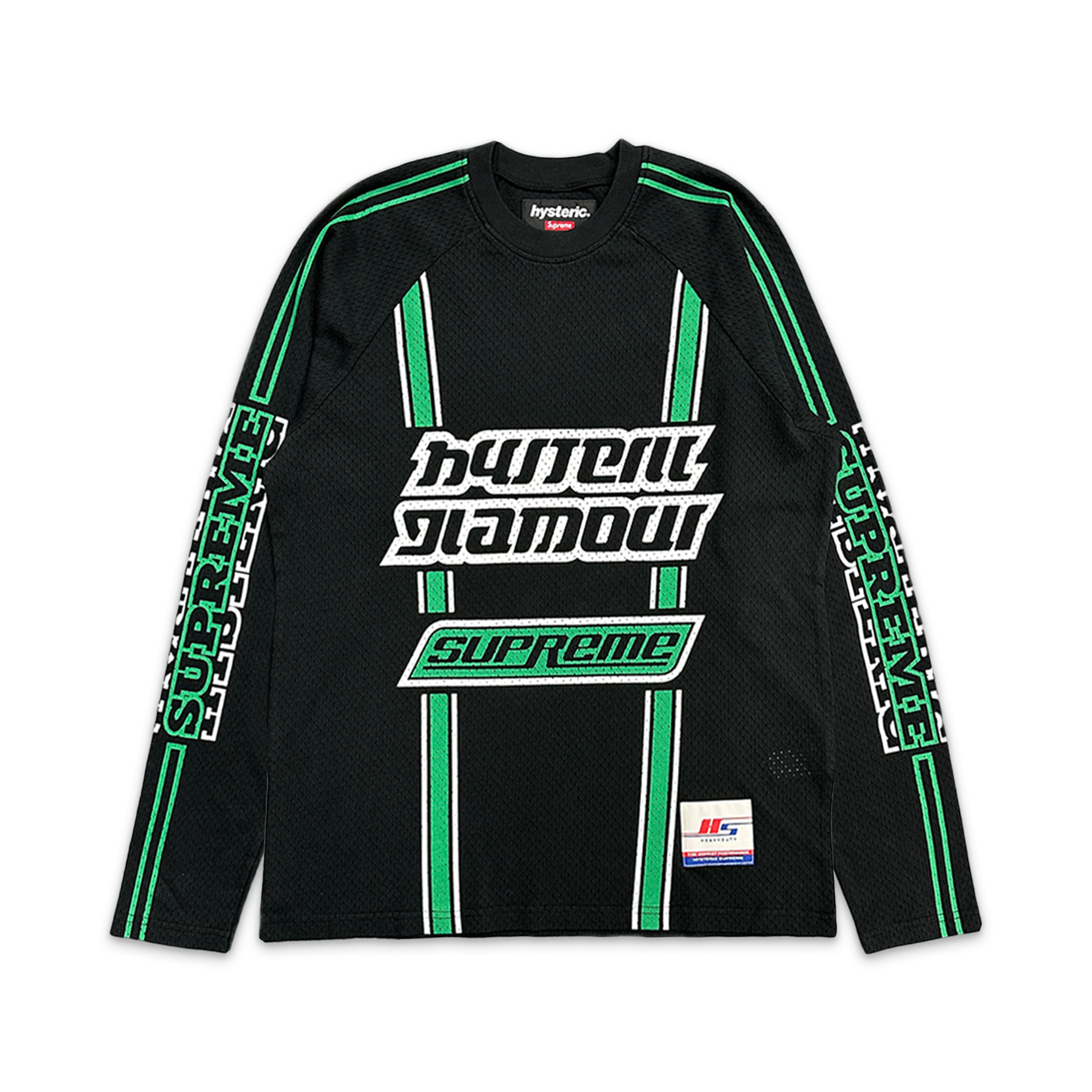 Supreme x Hysteric 'Glamour' Black & Green Jersey