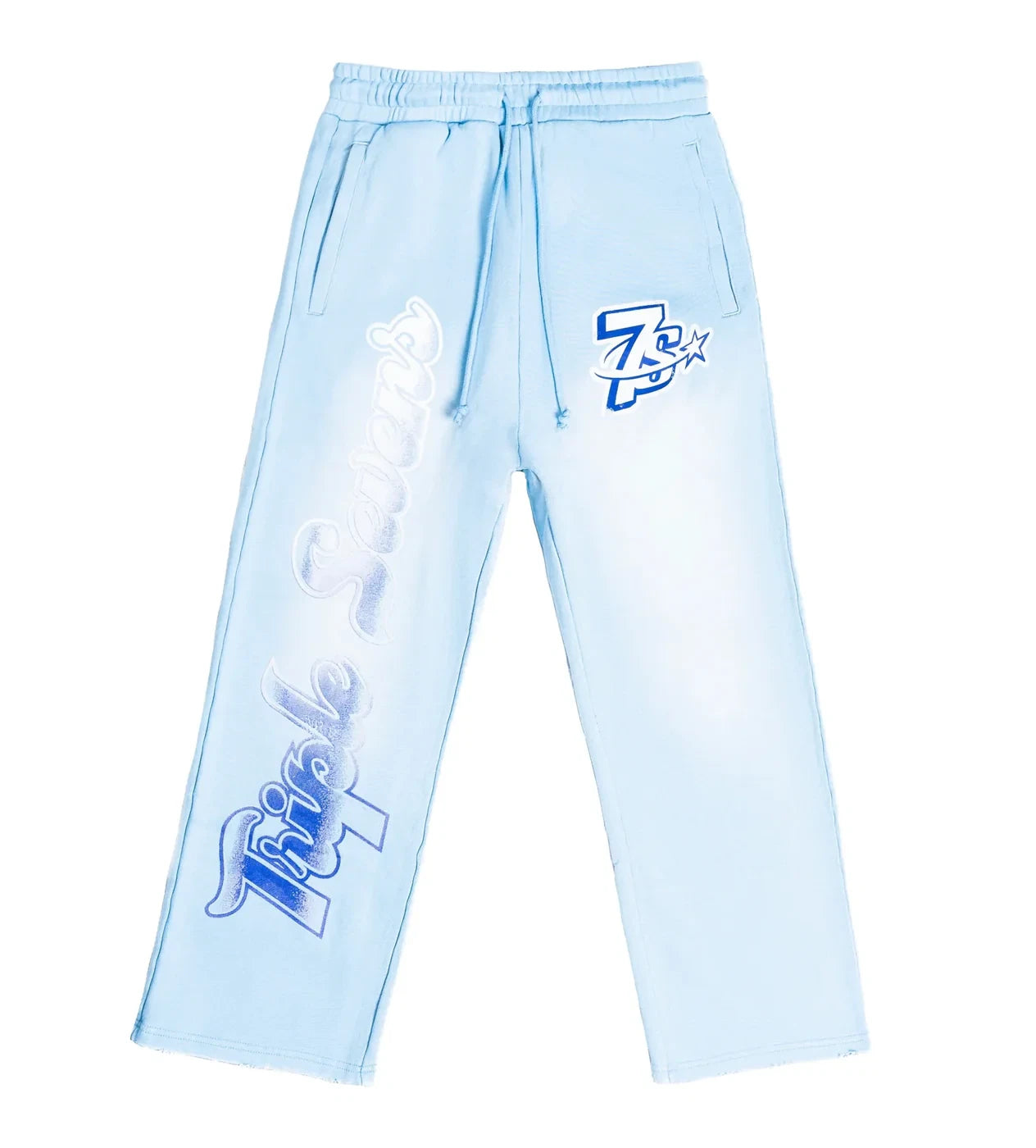 Triple Sevens 7 'All Star' Baby Blue Sweats