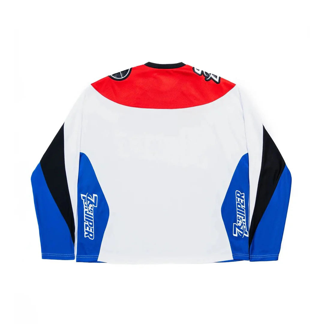 Triple Sevens 'Racing Jersey' Blue & Red Jersey
