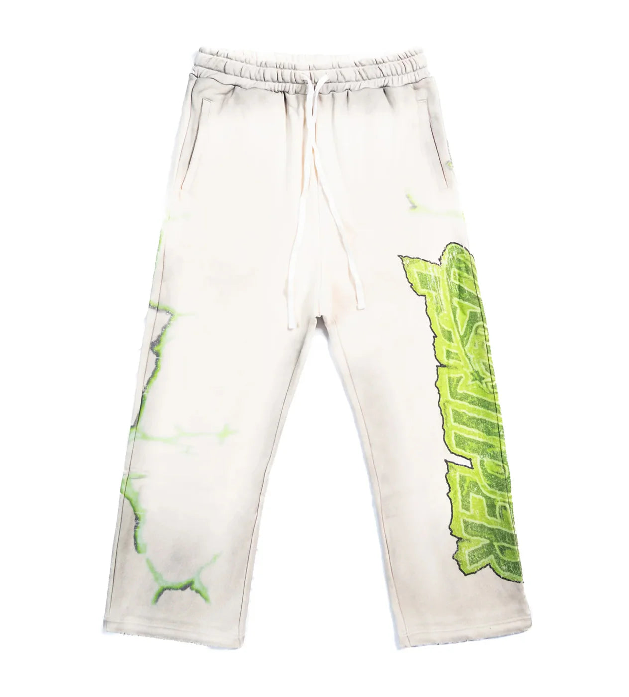 Triple Sevens 7 'Vulture' White & Green Sweats