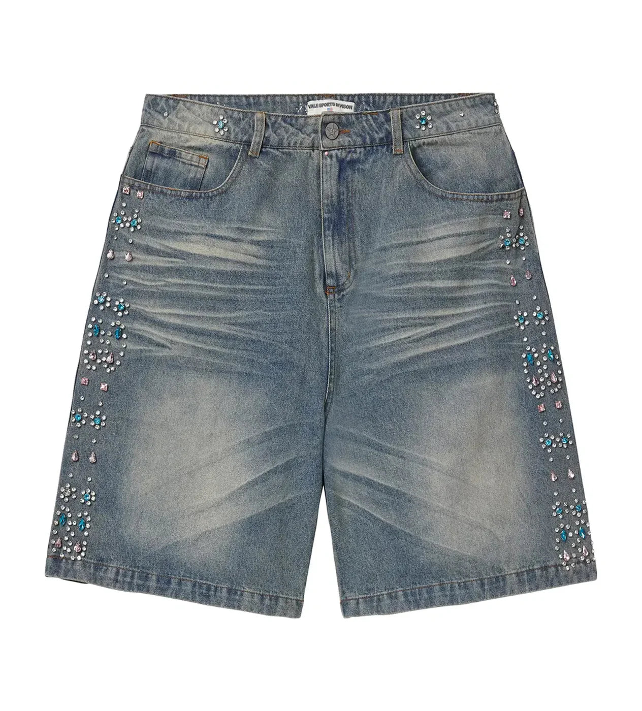 Vale Forever 'Candy' Blue Jean Shorts