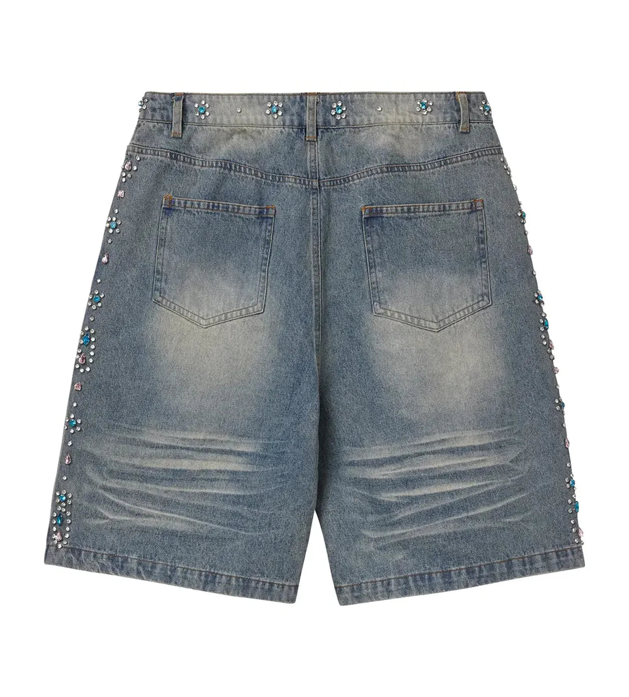 Vale Forever 'Candy' Blue Jean Shorts
