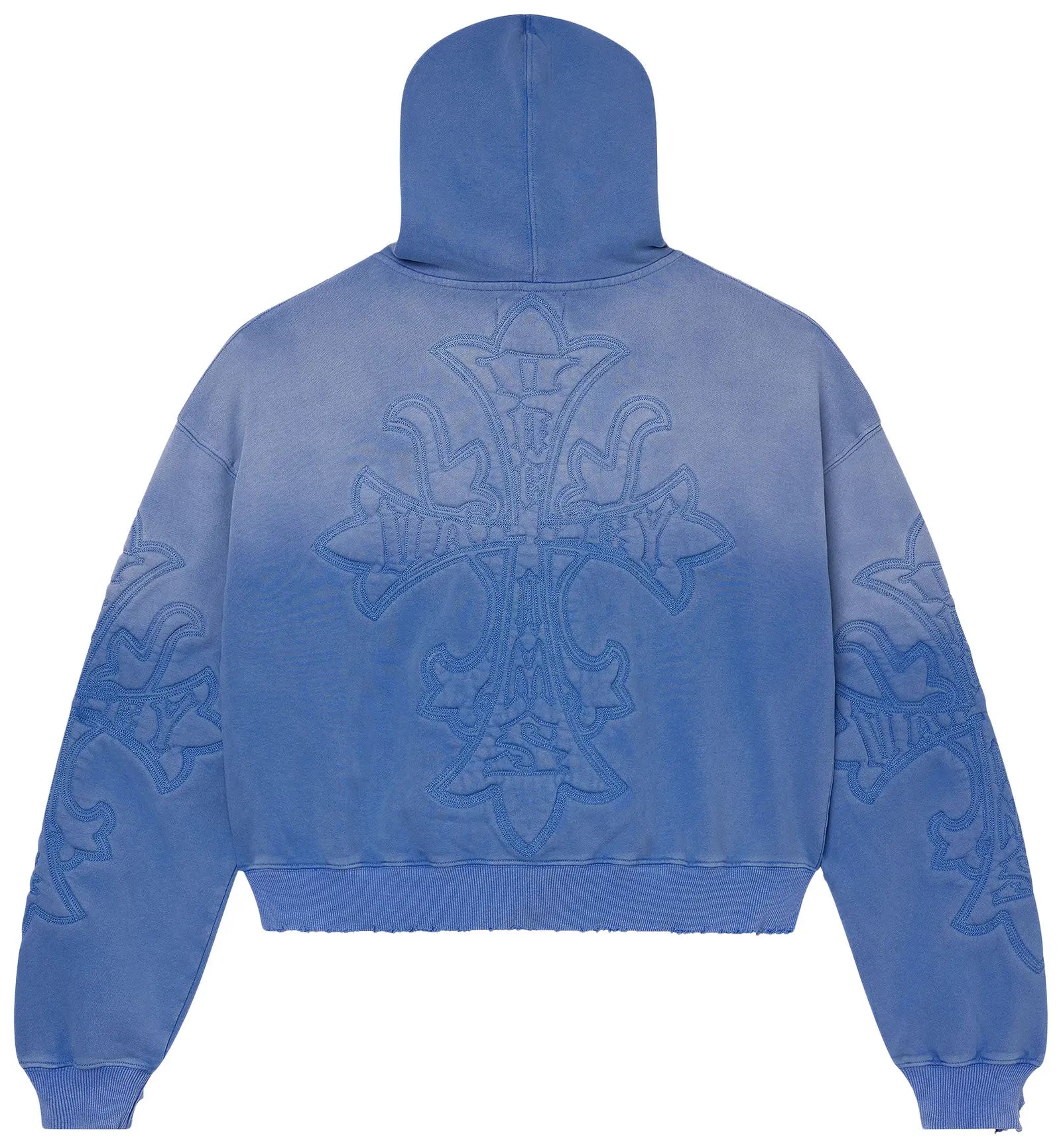 Vale Forever 'Carver' Ice Blue Zip Up Hoodie