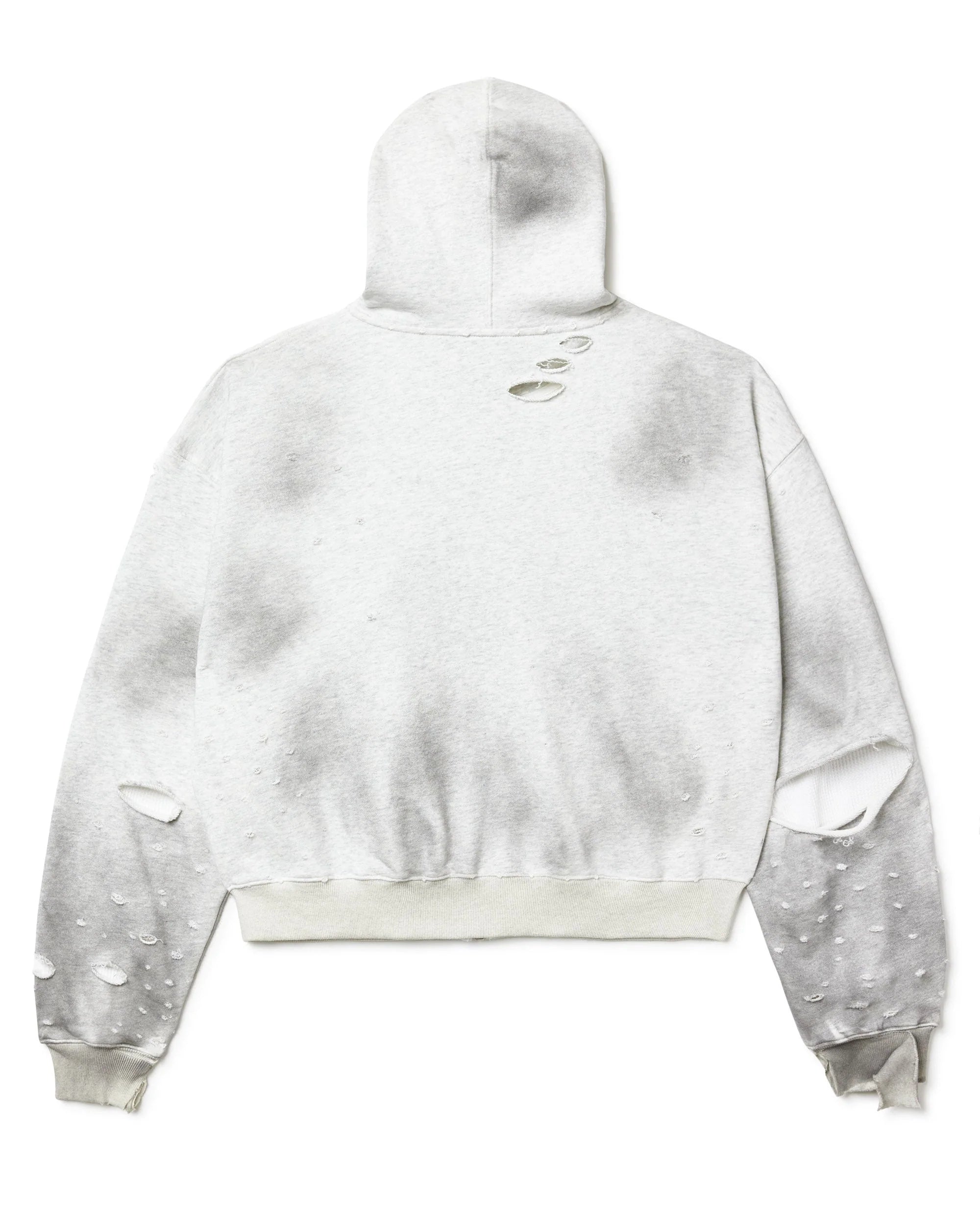 Vale Forever 'Destoryer' White Zip Up Hoodie