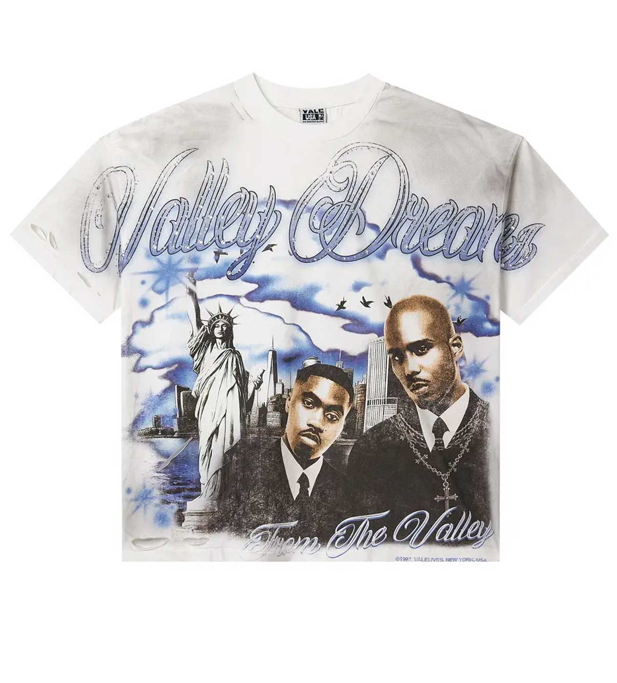 Vale Forever 'Godfather Bling' White Tee