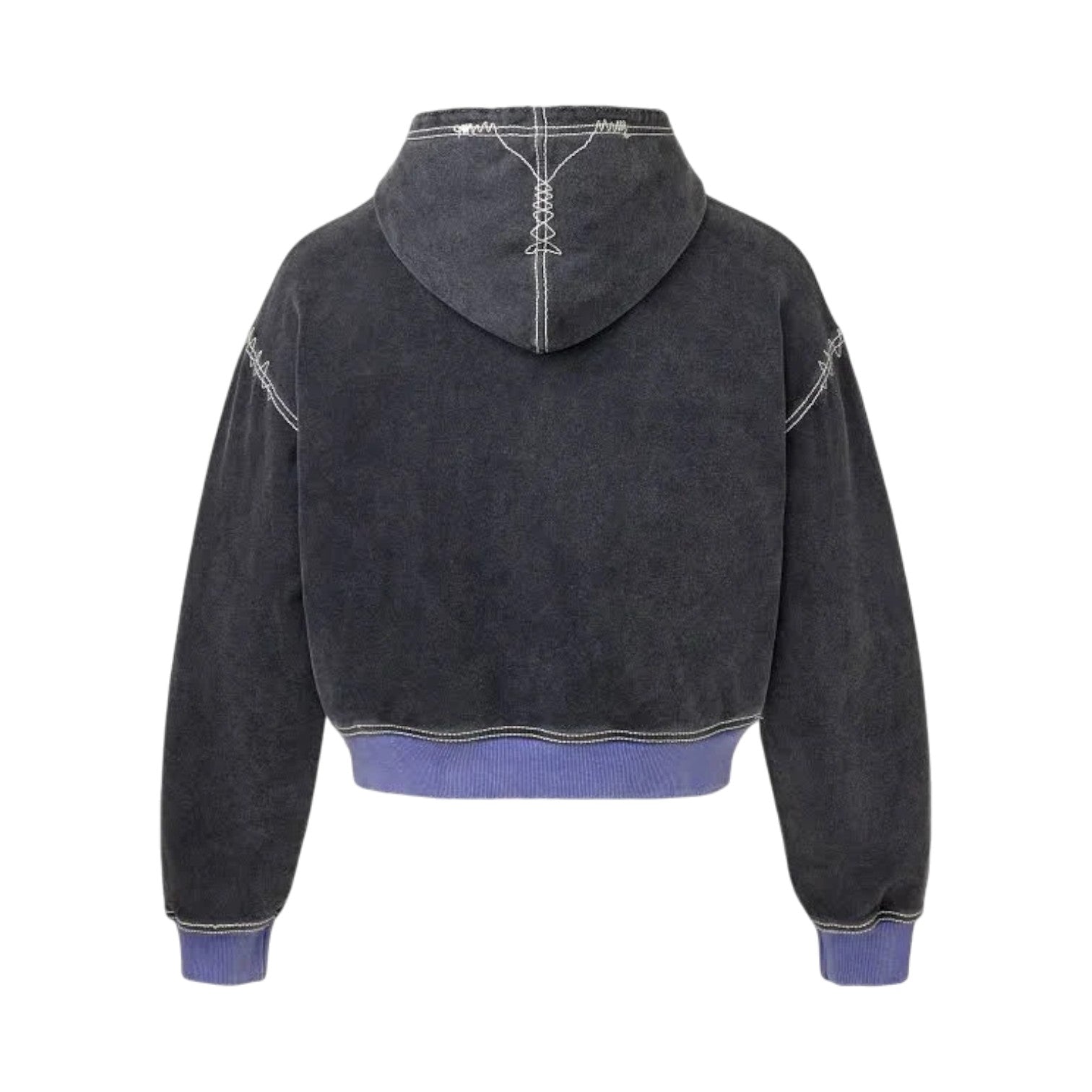 Vale Forever 'Hypnotiq' Black Zip Up Hoodie