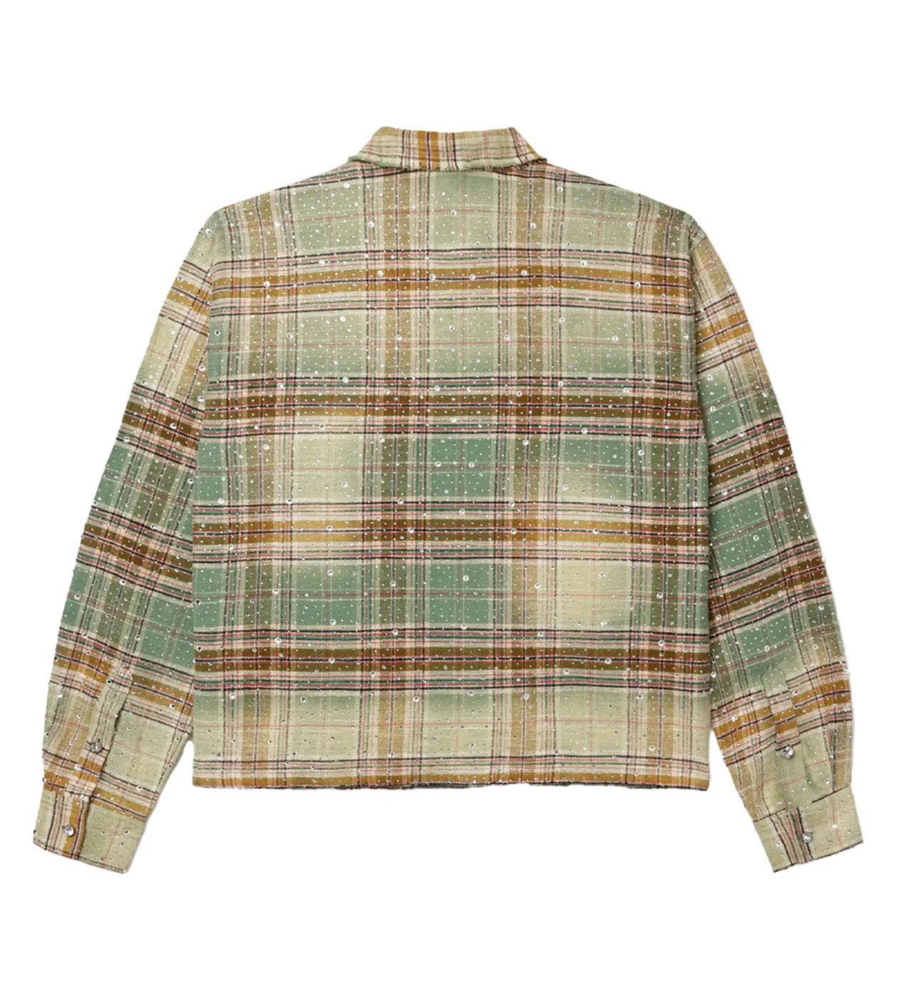 Vale Forever 'Mystikal Green' Green Flannel Shirt