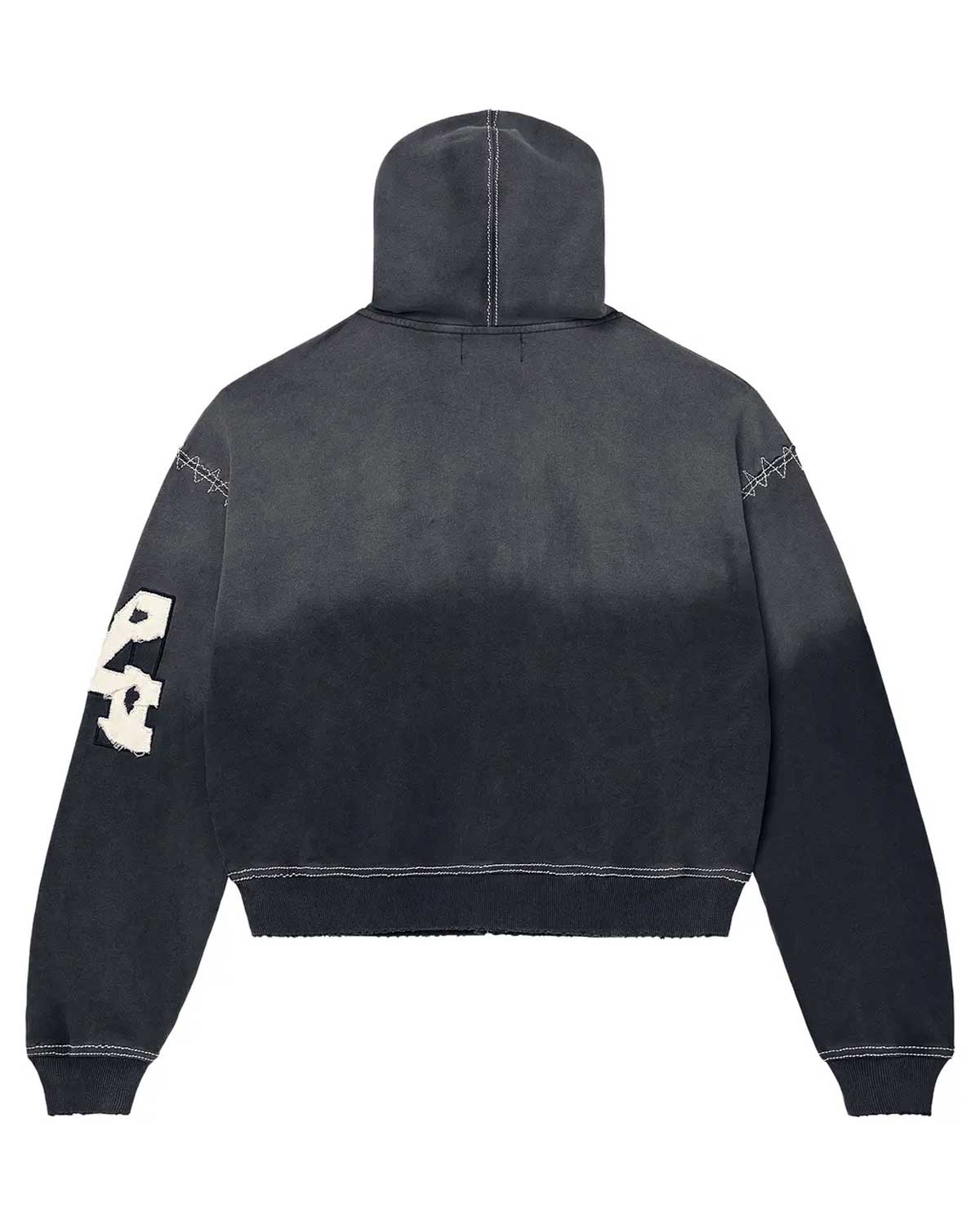 Vale Forever 'Religion' Black Zip Up Hoodie