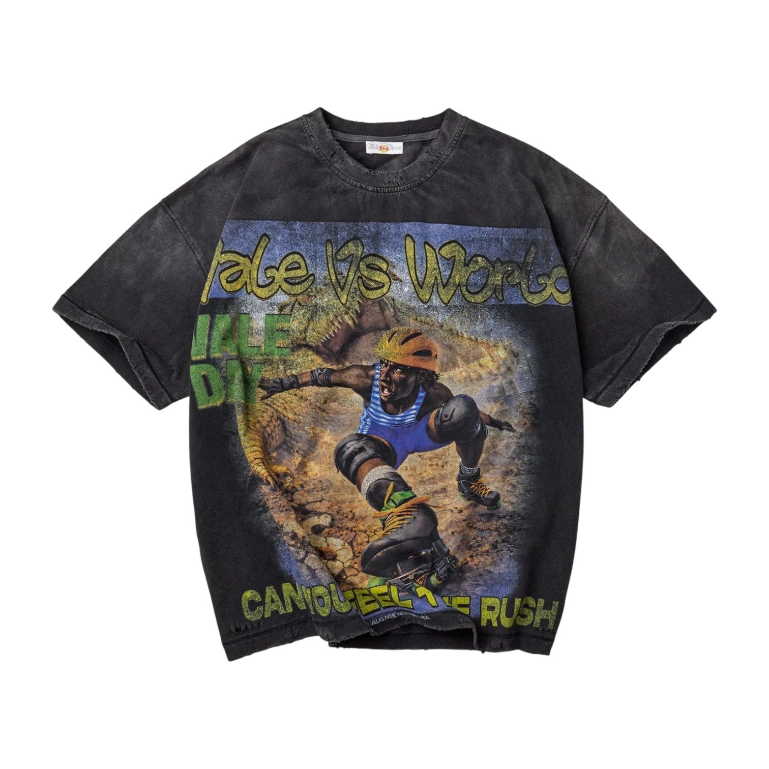 Vale Forever 'Rush' Black Tee