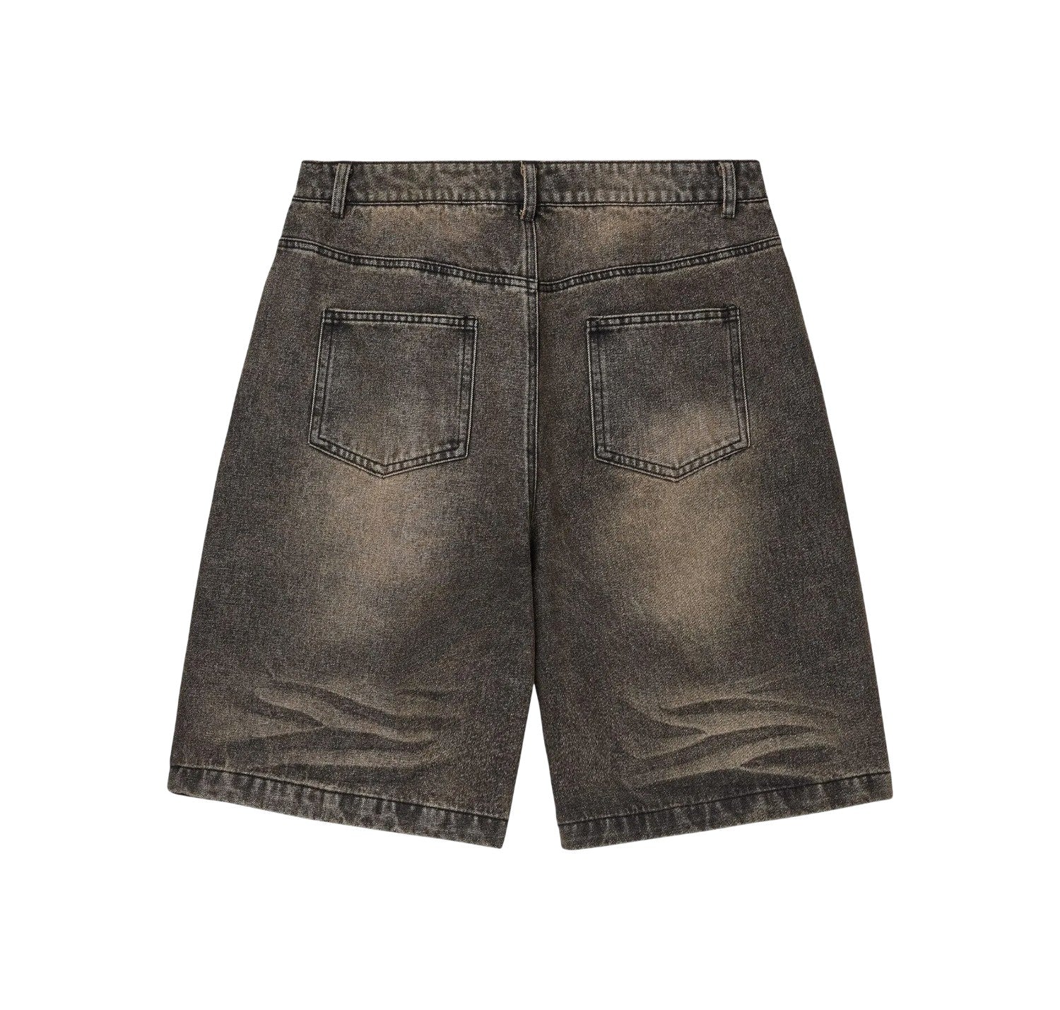 Vale Forever 'Skittles' Black Wash Jean Shorts