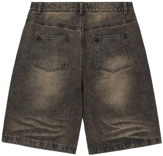 Vale Forever 'Skittles' Grey Jean Shorts