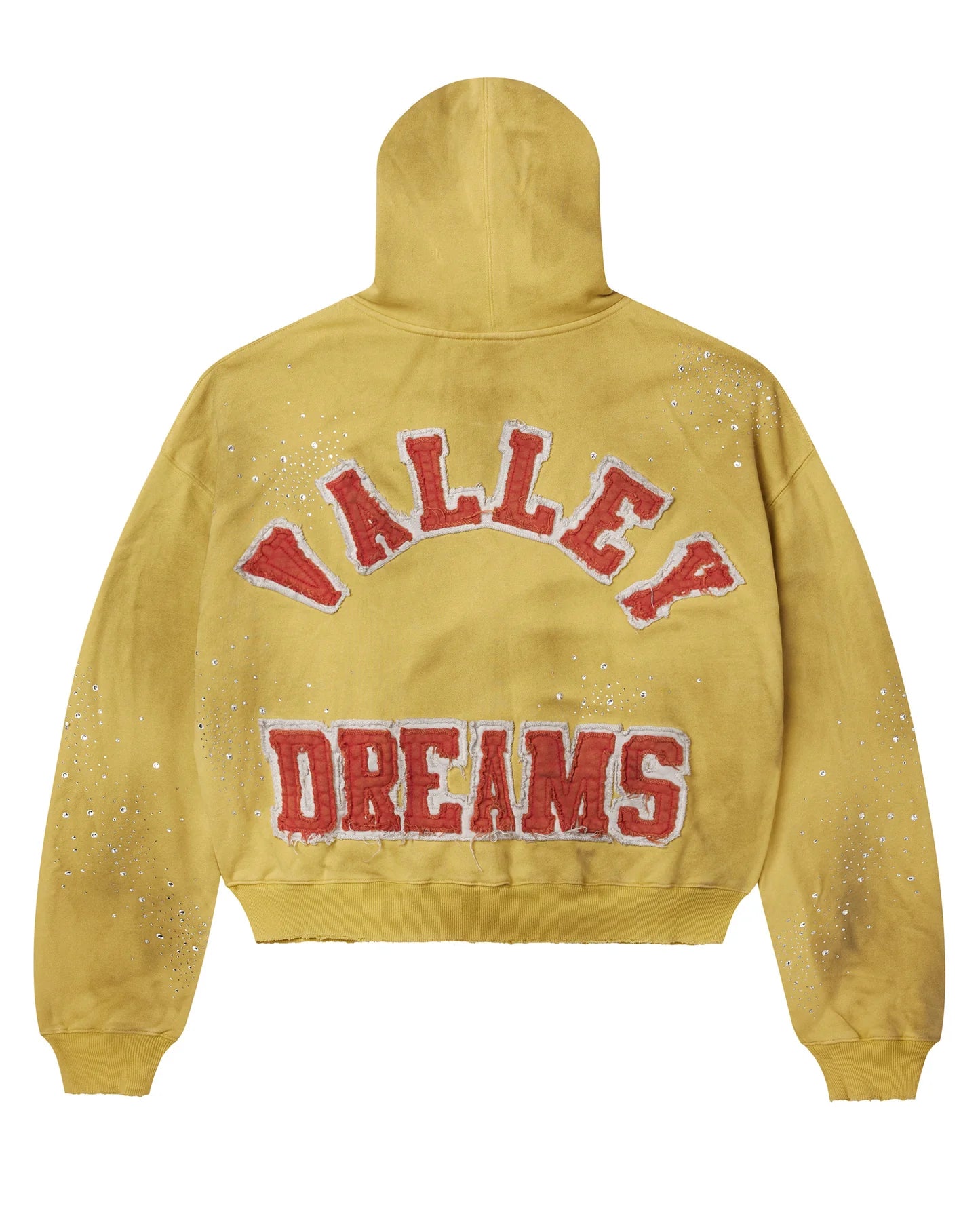 Vale Forever 'Sun Cluster' Mustard Zip Up Hoodie