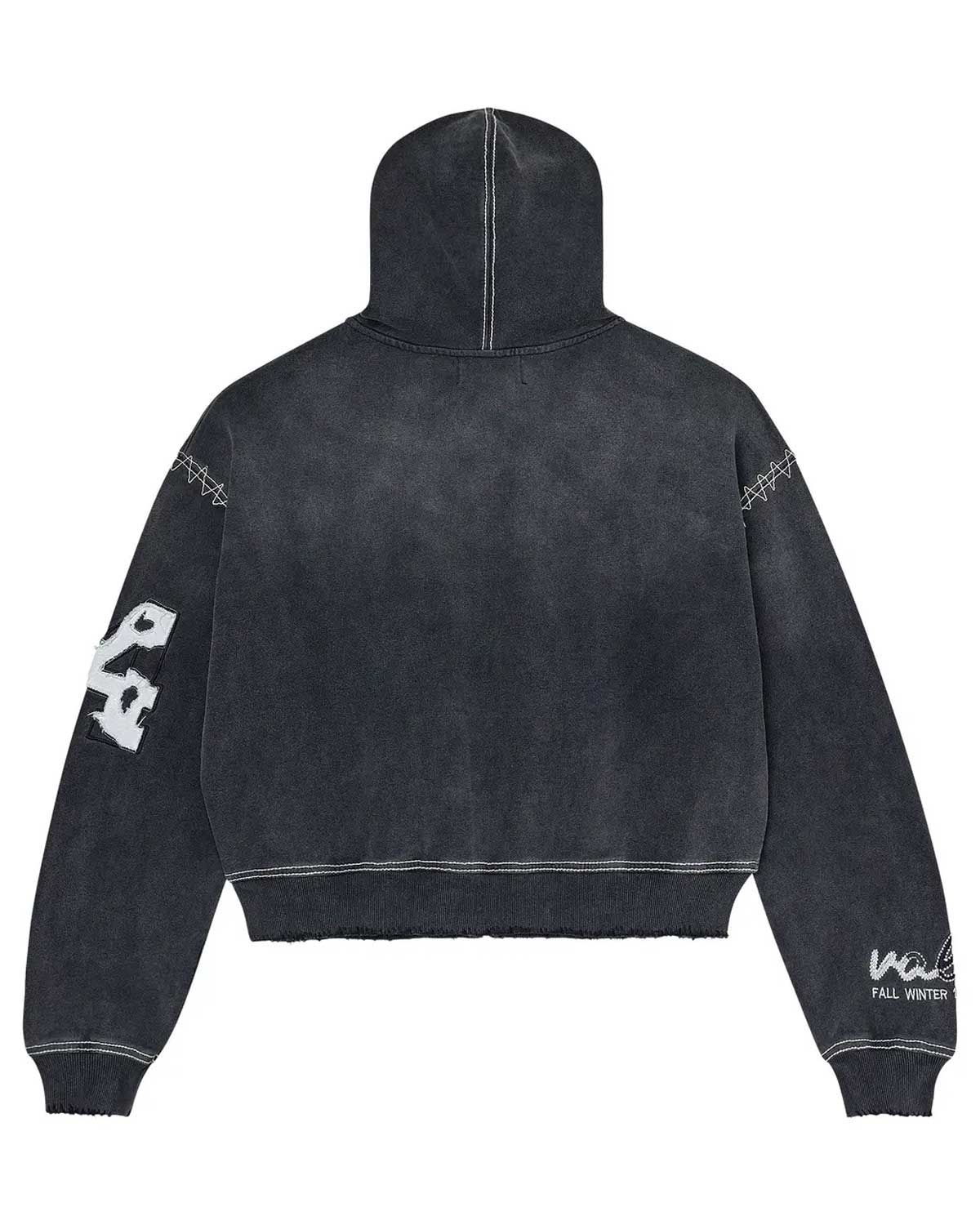 Vale Forever 'Sunny' Black Zip Up Hoodie