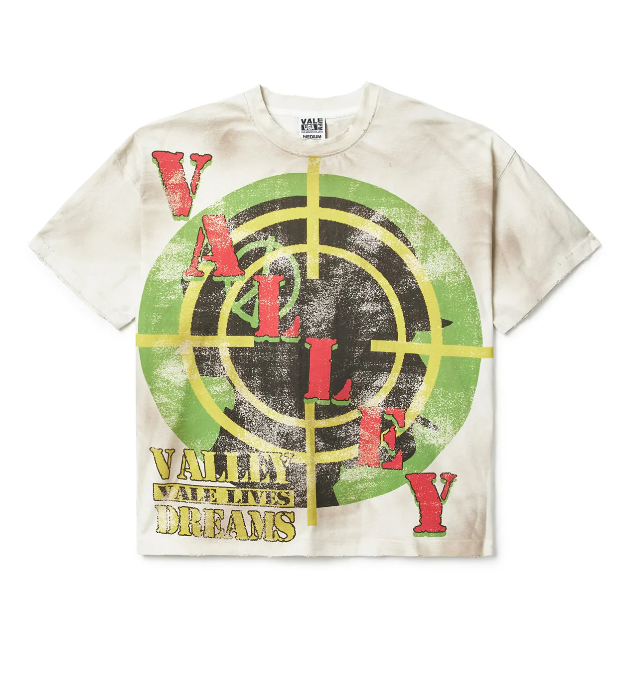 Vale Forever 'Target' Cream Tee