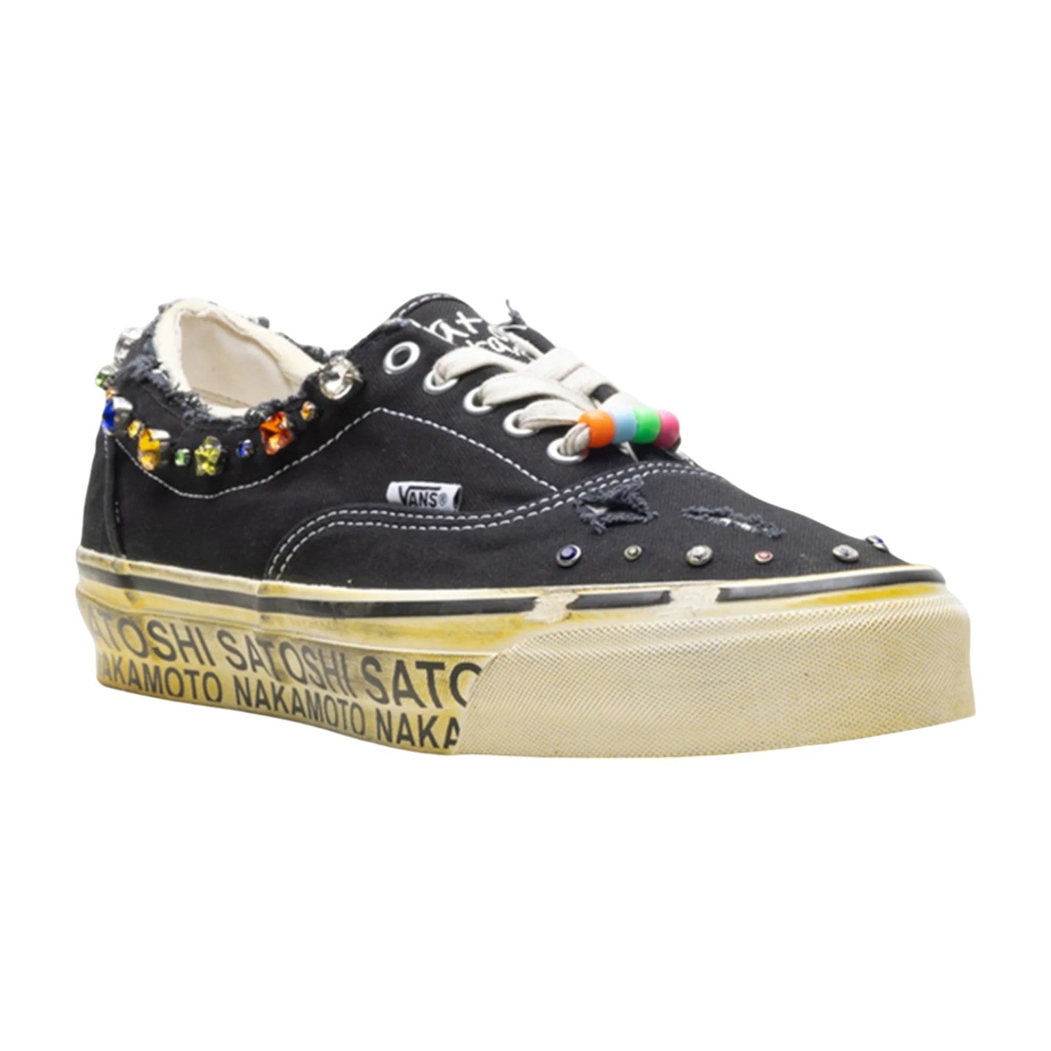 Vans x Satoshi Nakamoto 'OTW Era '95 Lucky Charm' Blacks Sneakers