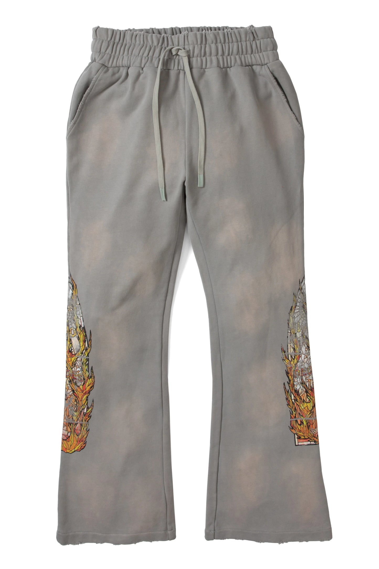 WDW "Faded Flame Glass" Vintage Grey Sweats