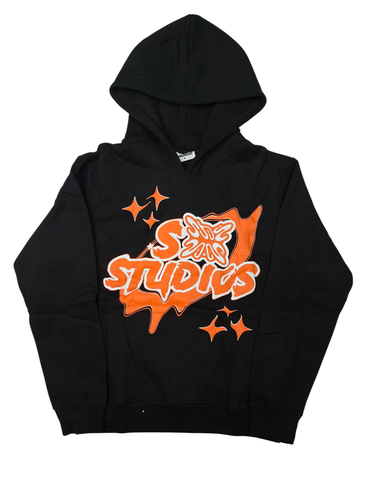 SB Studios Black & Orange Logo Hoodie