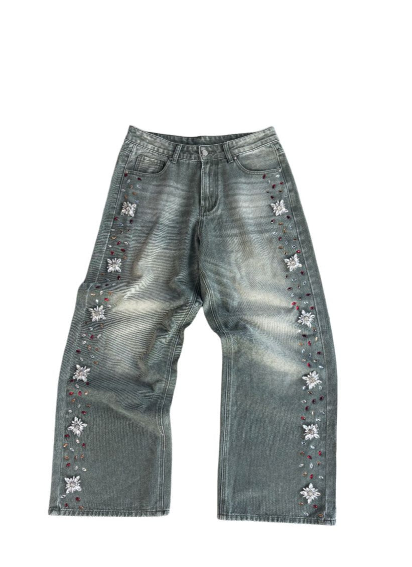 Fraternal Desires 'Interstellar' Grey Jeans