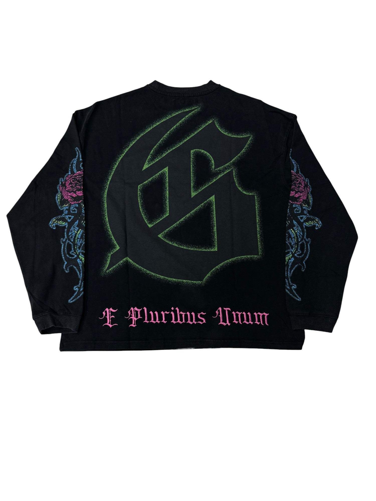 Godspeed 'Vandal' LS Black Wash Tee