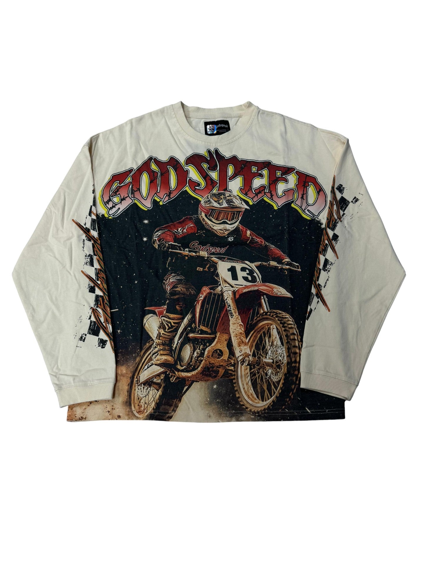 Godspeed 'Full Throttle' LS Bone Tee