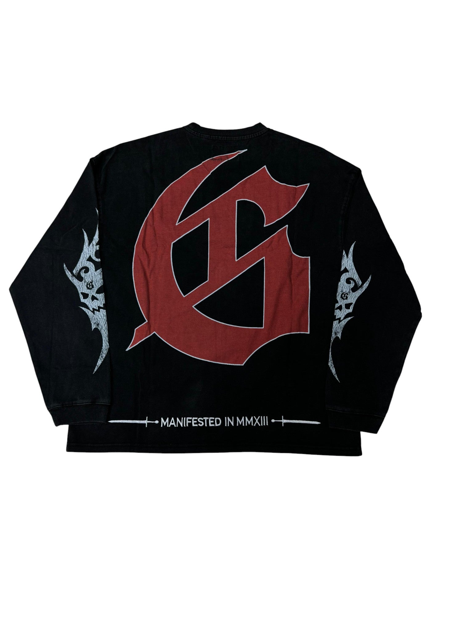 Godspeed 'Sea Sick' LS Black Wash Tee