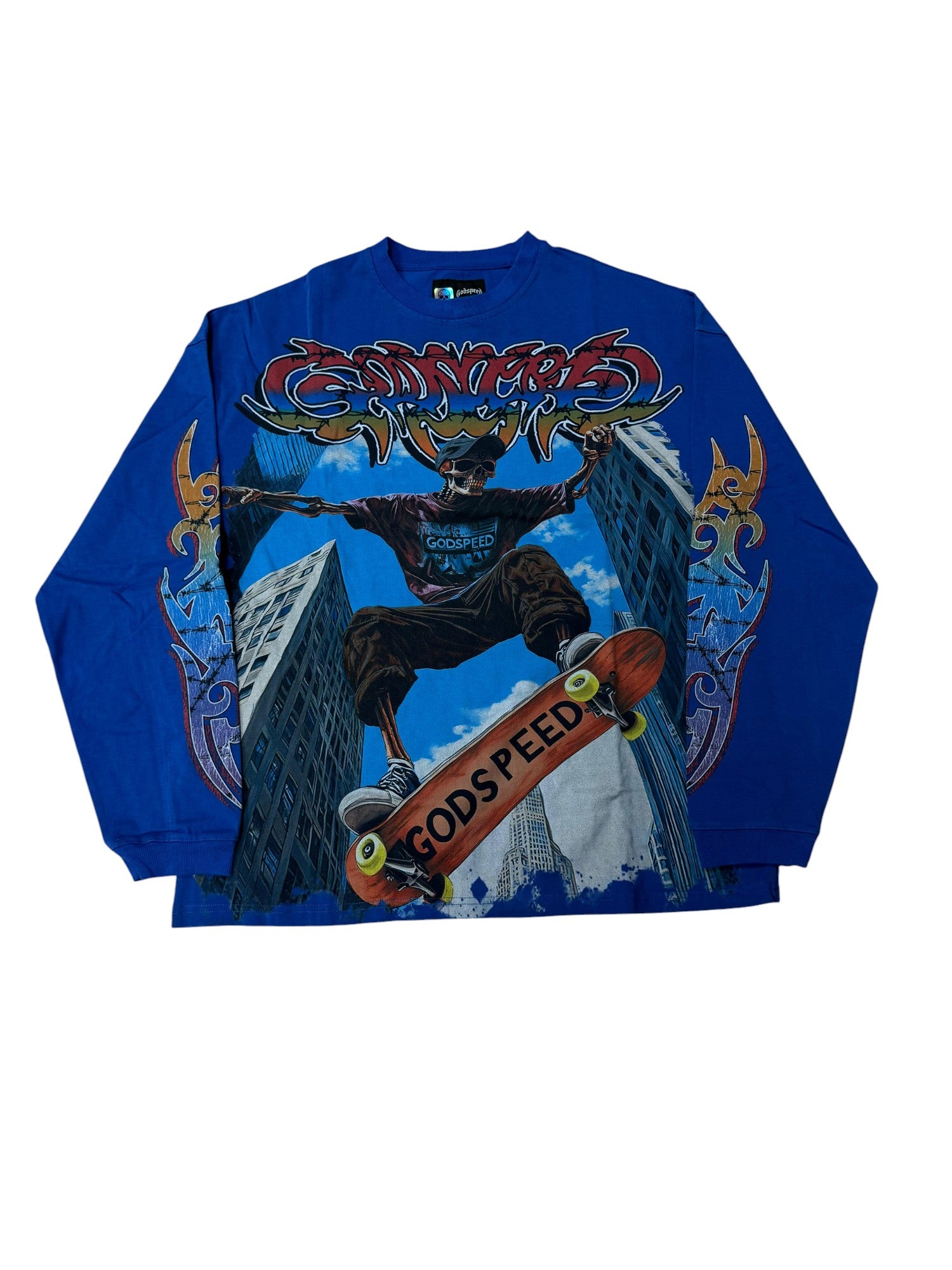 Godspeed 'Ollie' LS Royal Blue Tee