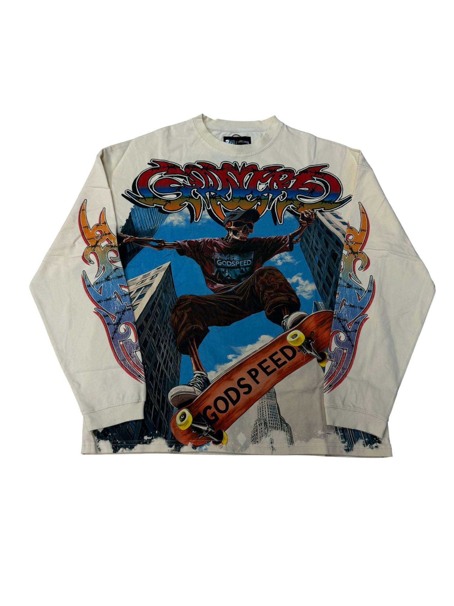 Godspeed 'Ollie' LS Bone Tee