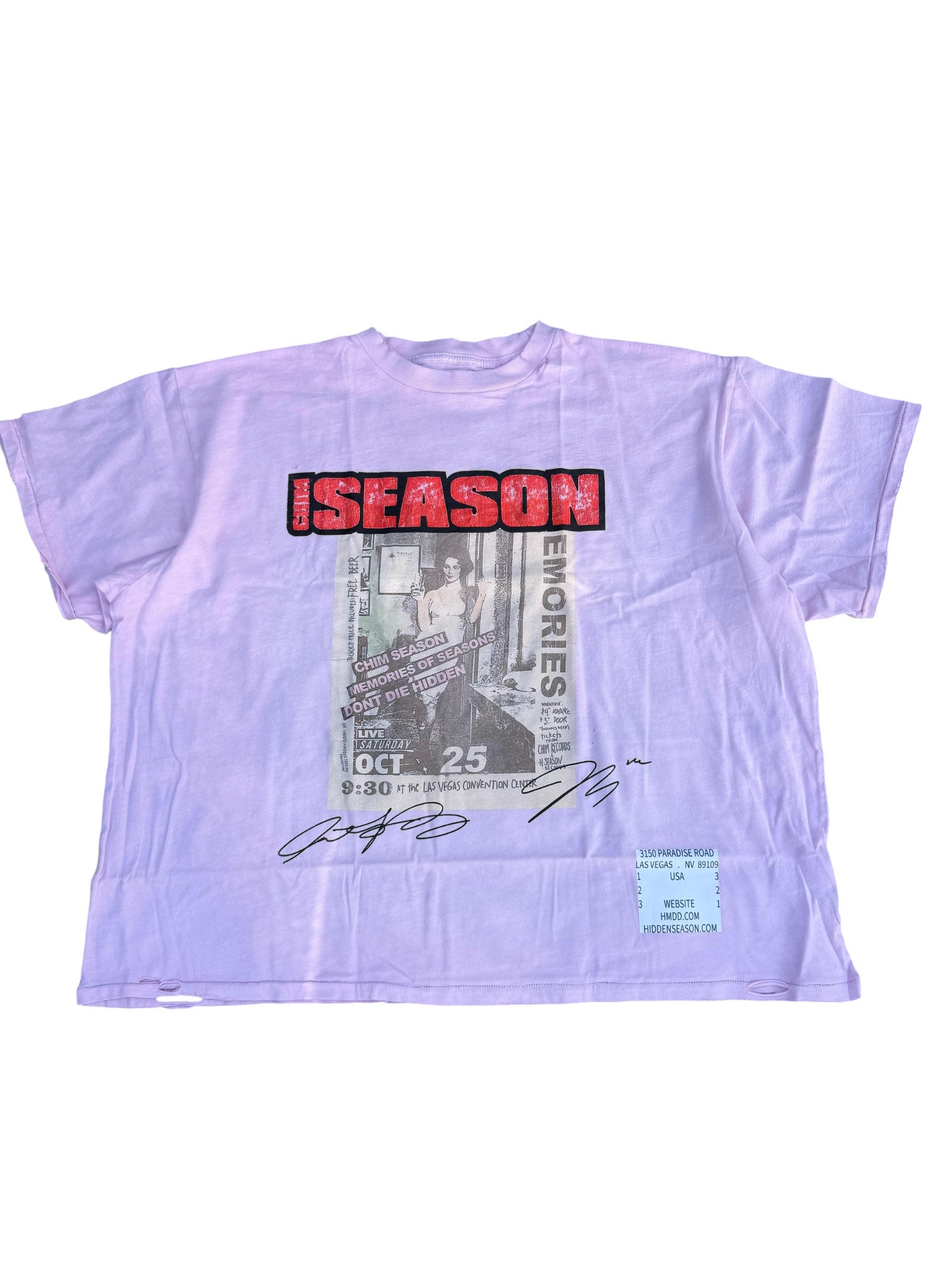 HMDD 'ComplexCon' Pink Tee