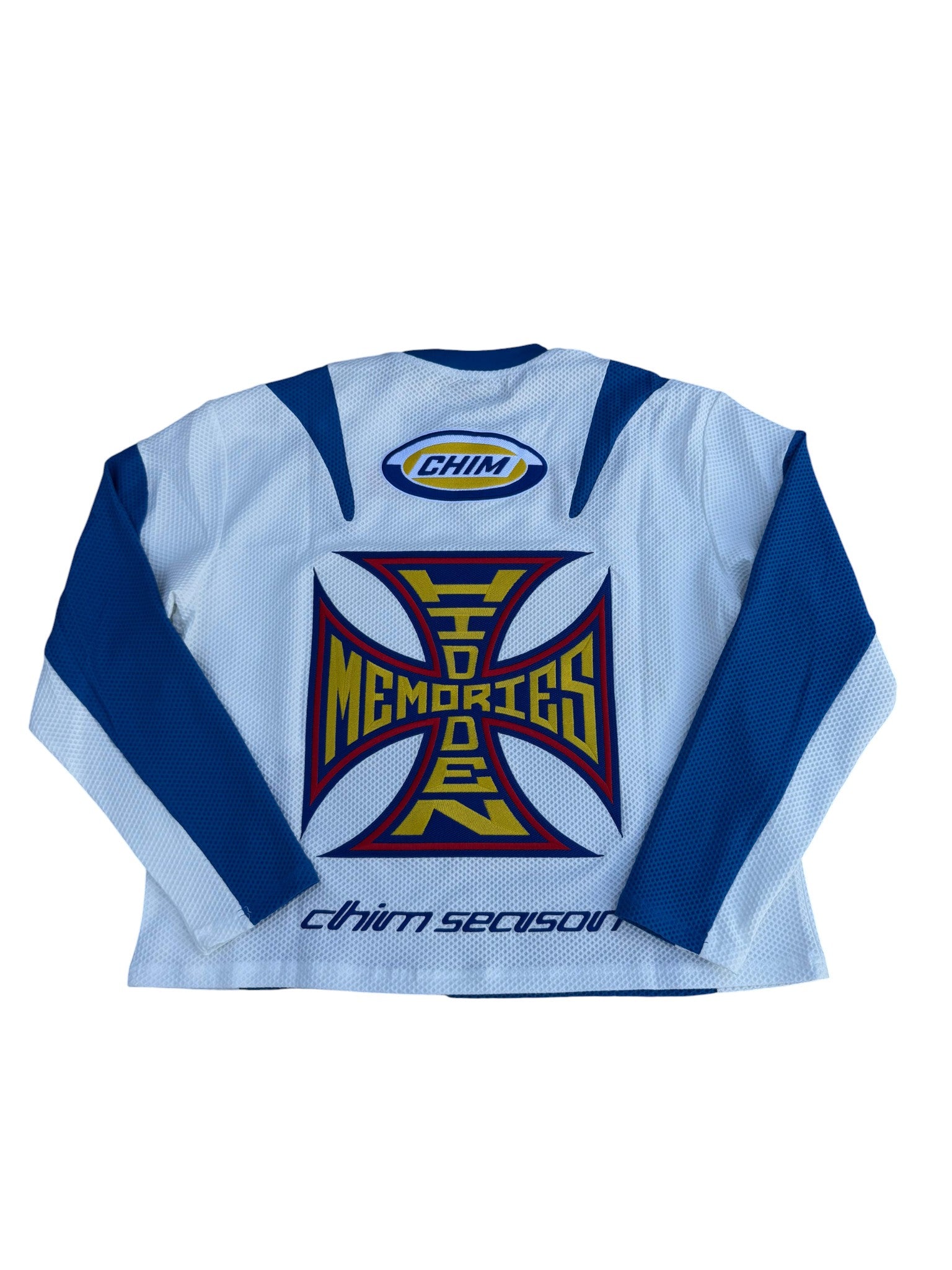 HMDD 'Moteaux' White LS Jersey