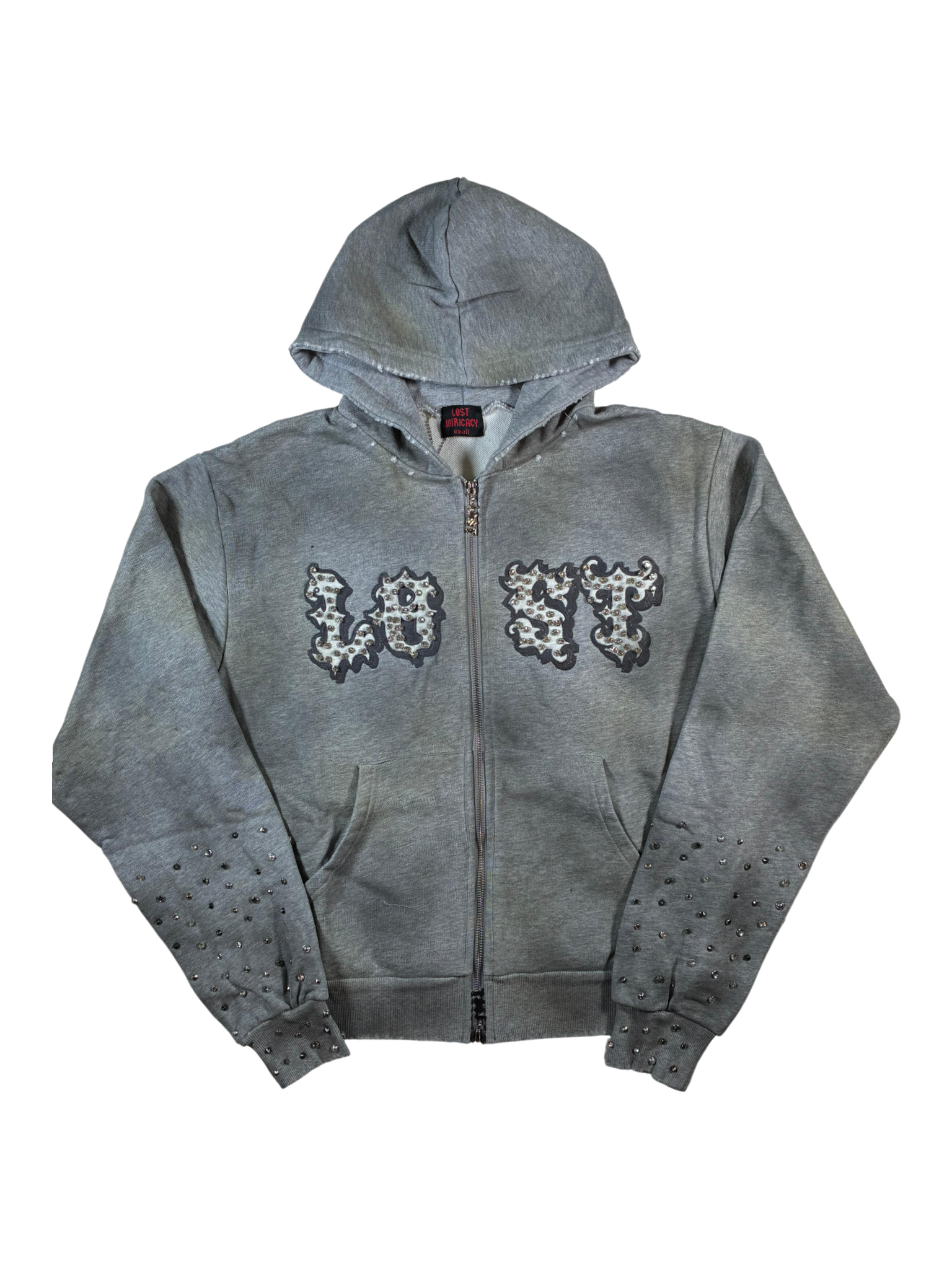 Lost Intricacy 'Patch 2.0' Grey Hoodie