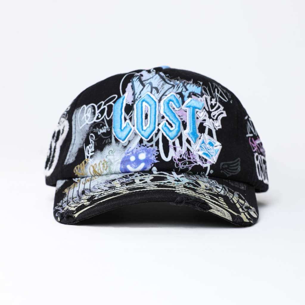 Lost Intricacy 'NY Canvas' Black Cap
