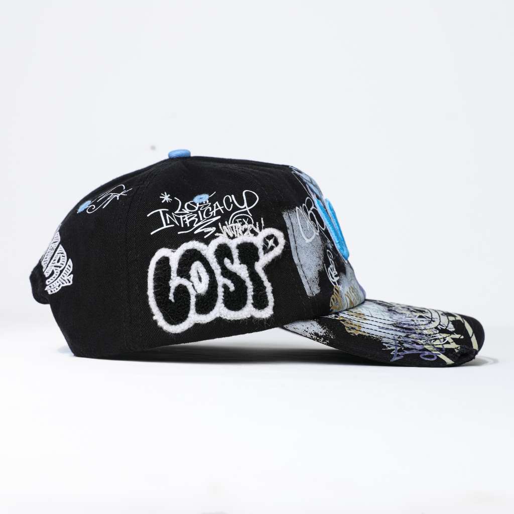 Lost Intricacy 'NY Canvas' Black Cap