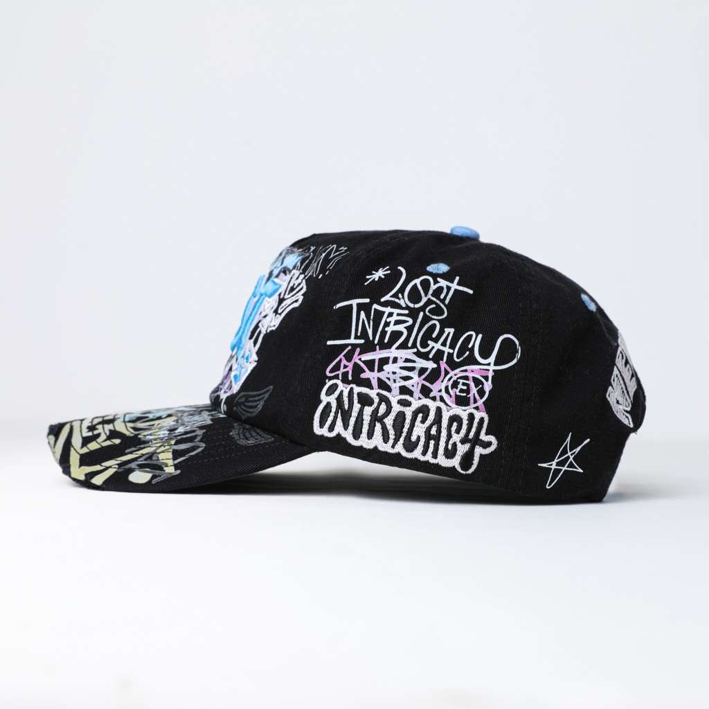 Lost Intricacy 'NY Canvas' Black Cap