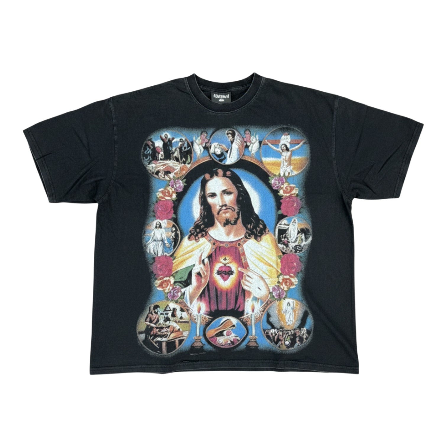 We Are Righteous 'Jesus' Black Tee