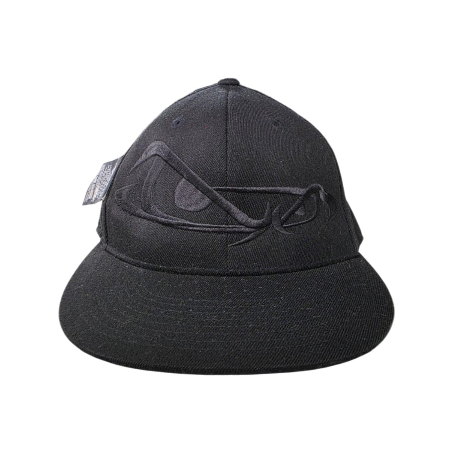 YVL 'No Fear' Black Mono Cap