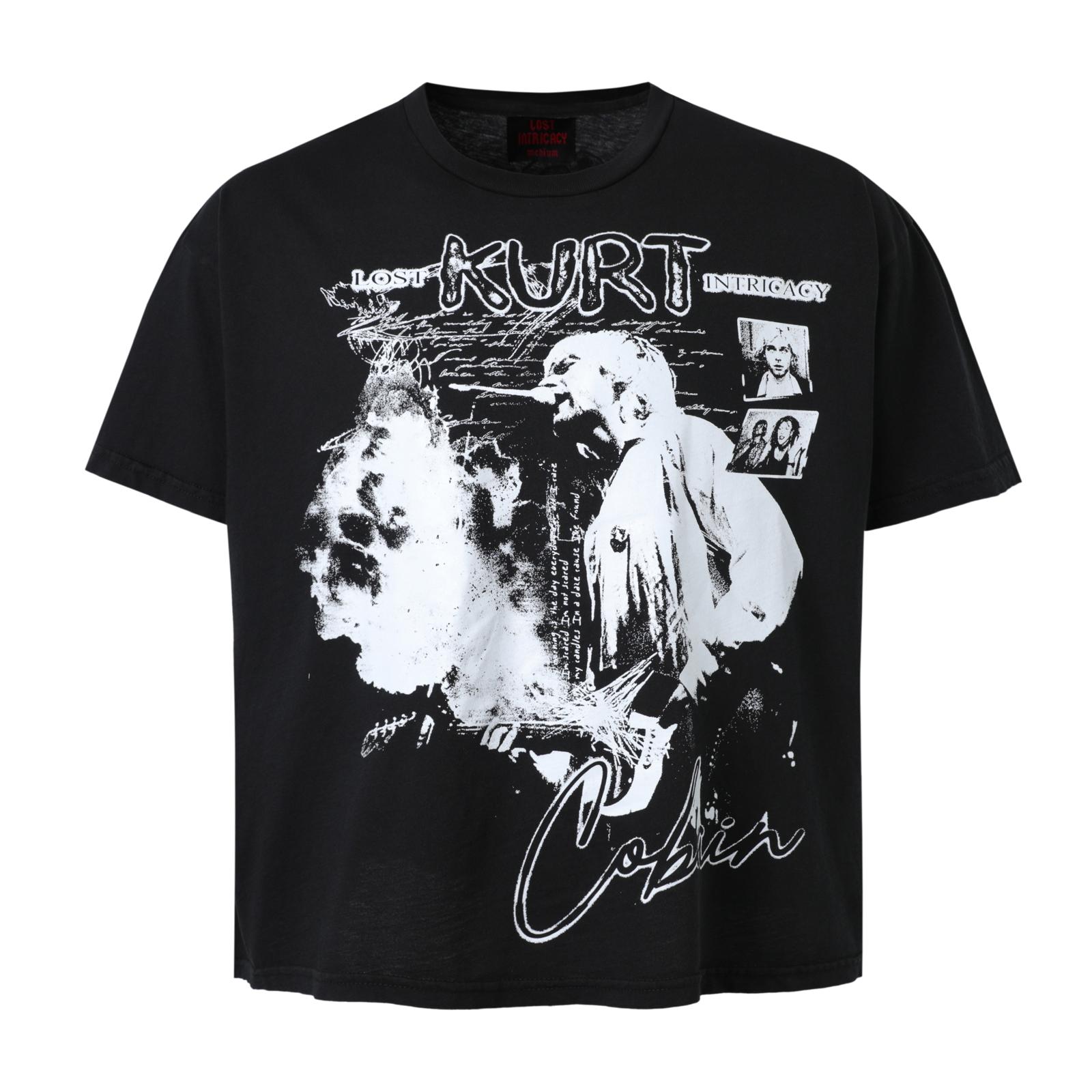 Lost Intricacy 'Lost Cobaine' Black Tee