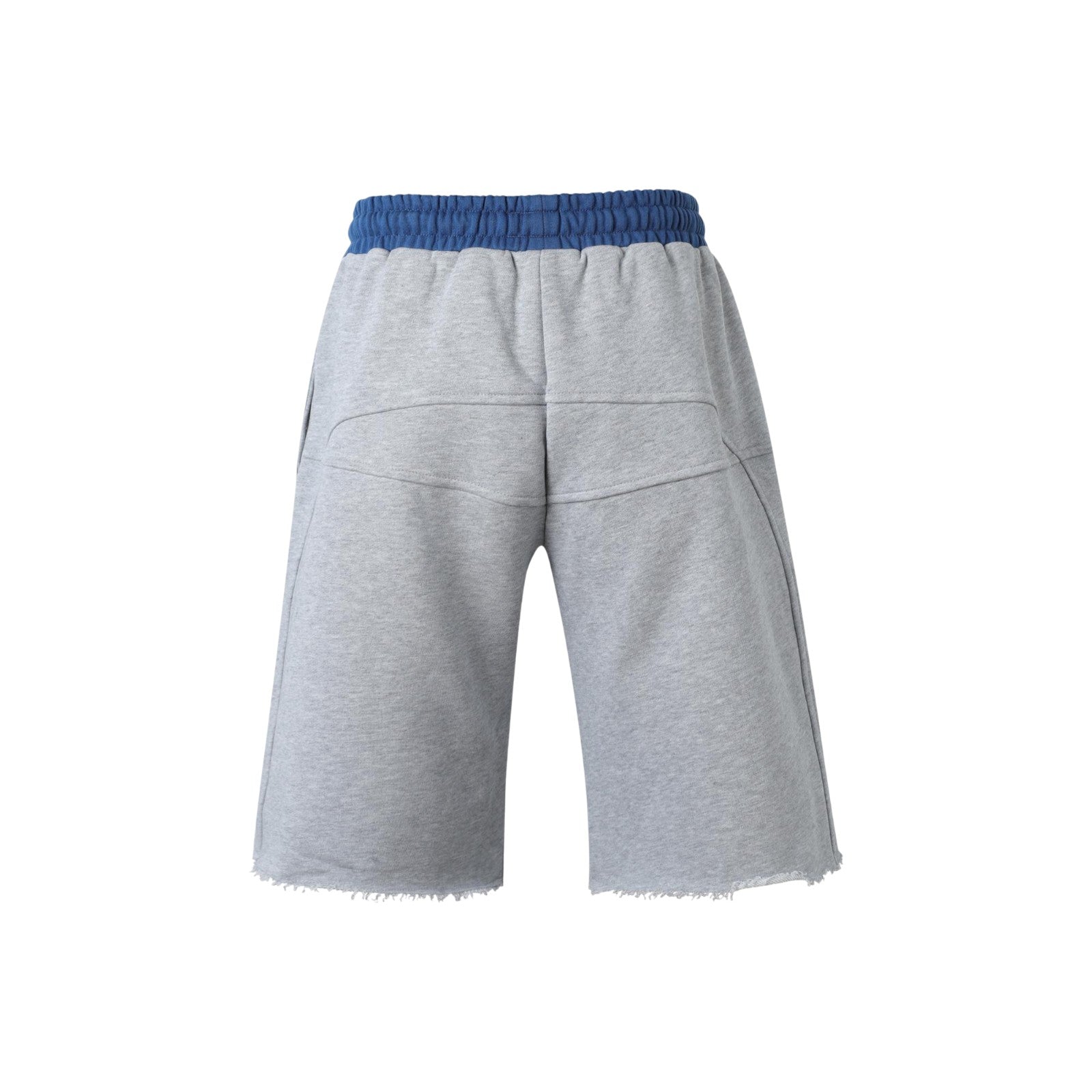 Lost Intricacy 'Motto' Grey Cotton Shorts