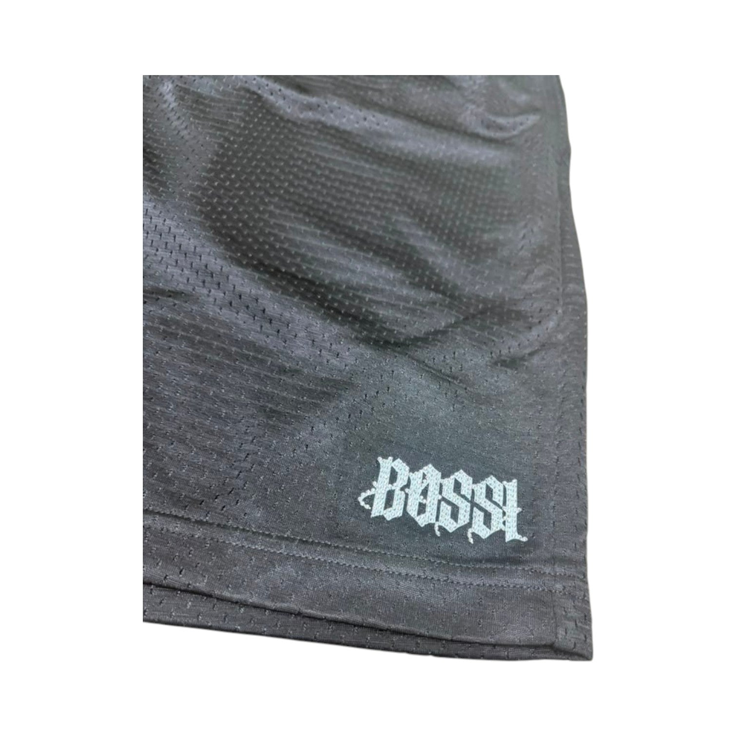 Bossi Black Mesh Shorts