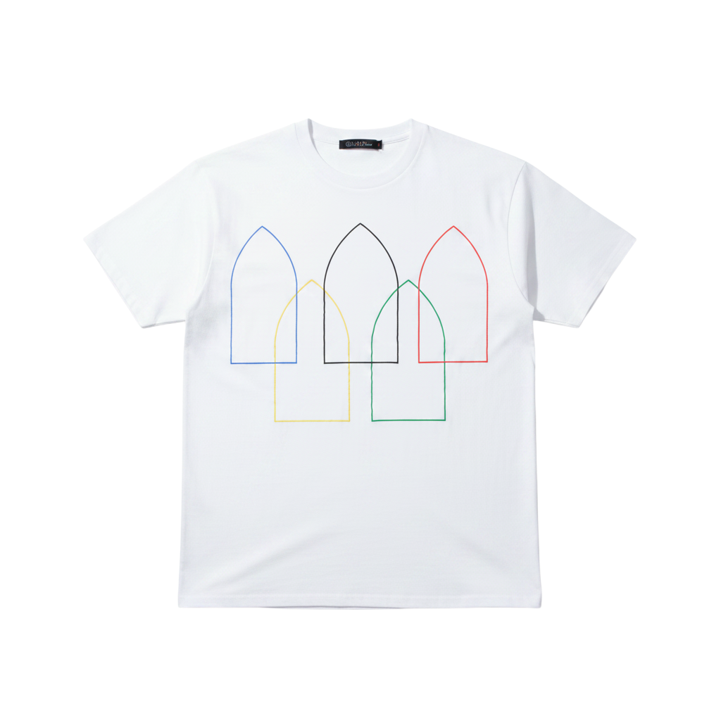 Who Decides War 'Interwoven Windows' White Tee