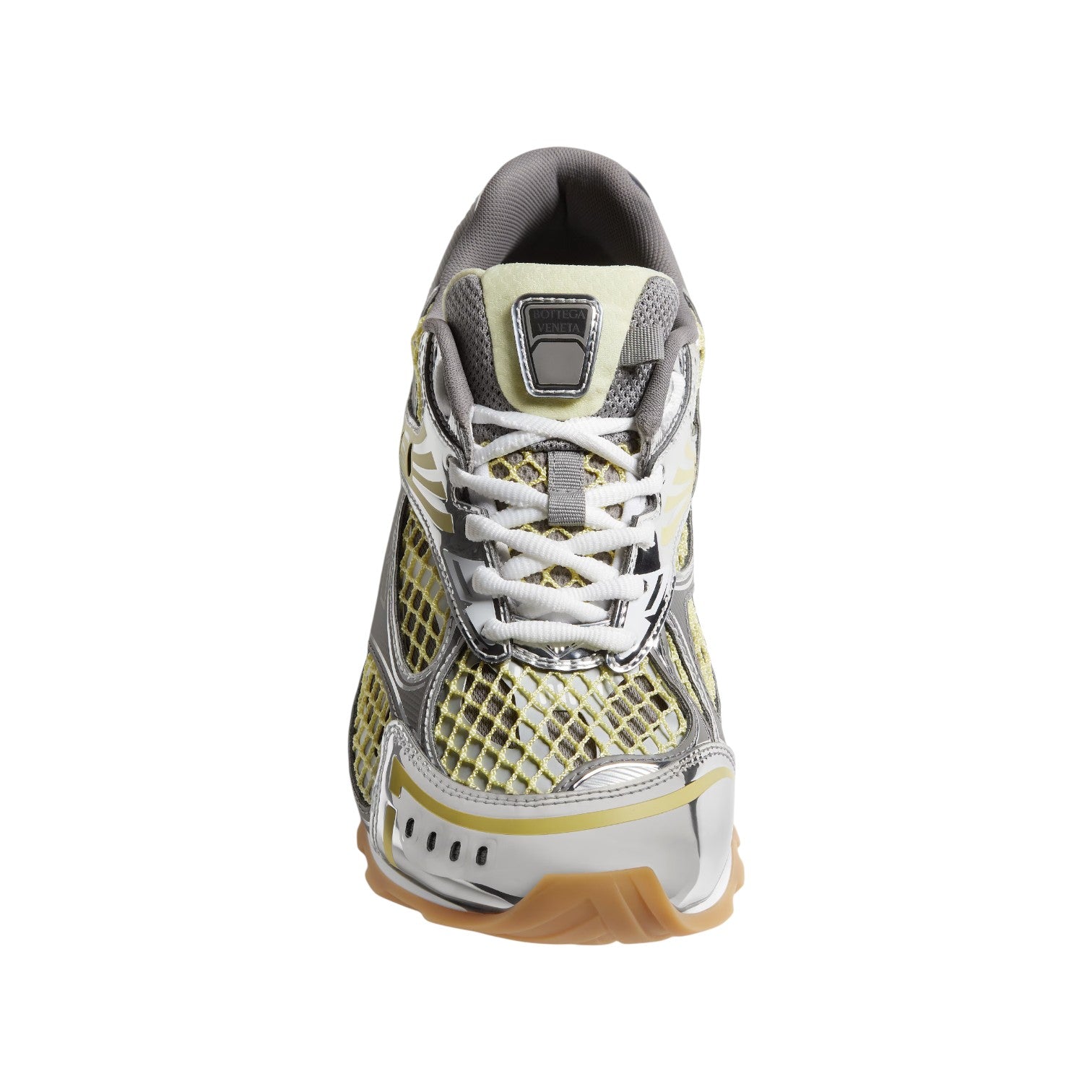 Bottega Veneta 'Orbit' Zesty Basalt Yellow Sneakers