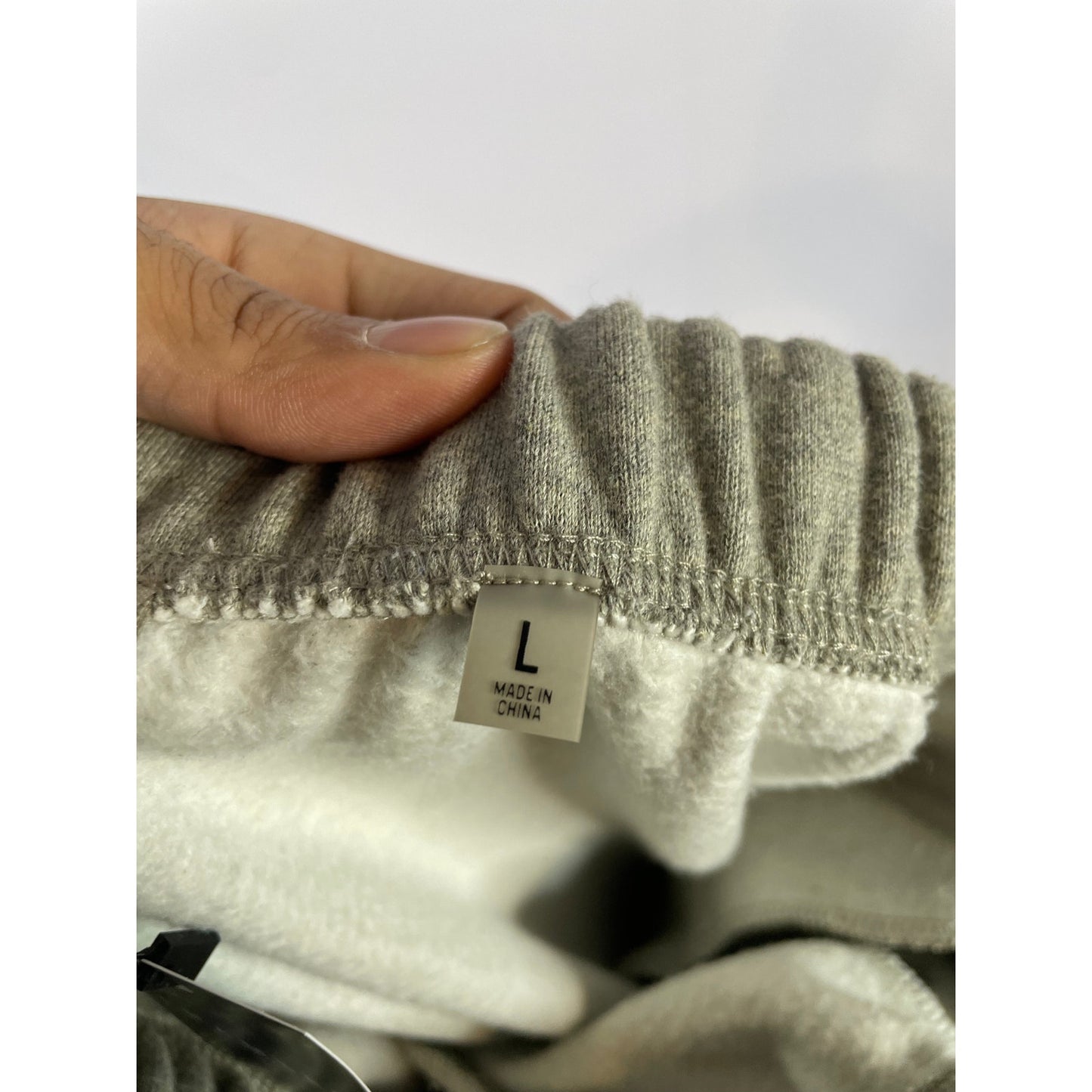 Essentials Sweatsuit Dark Oatmeal Used Large