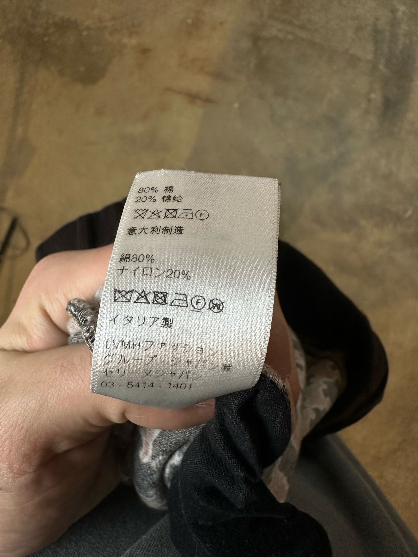 Celine Velour Track Pants Black Used Small