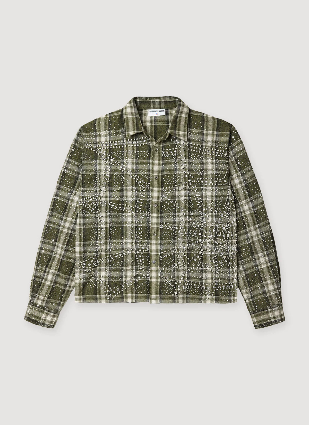 Vale 'Forever Campfire' Green Flannel