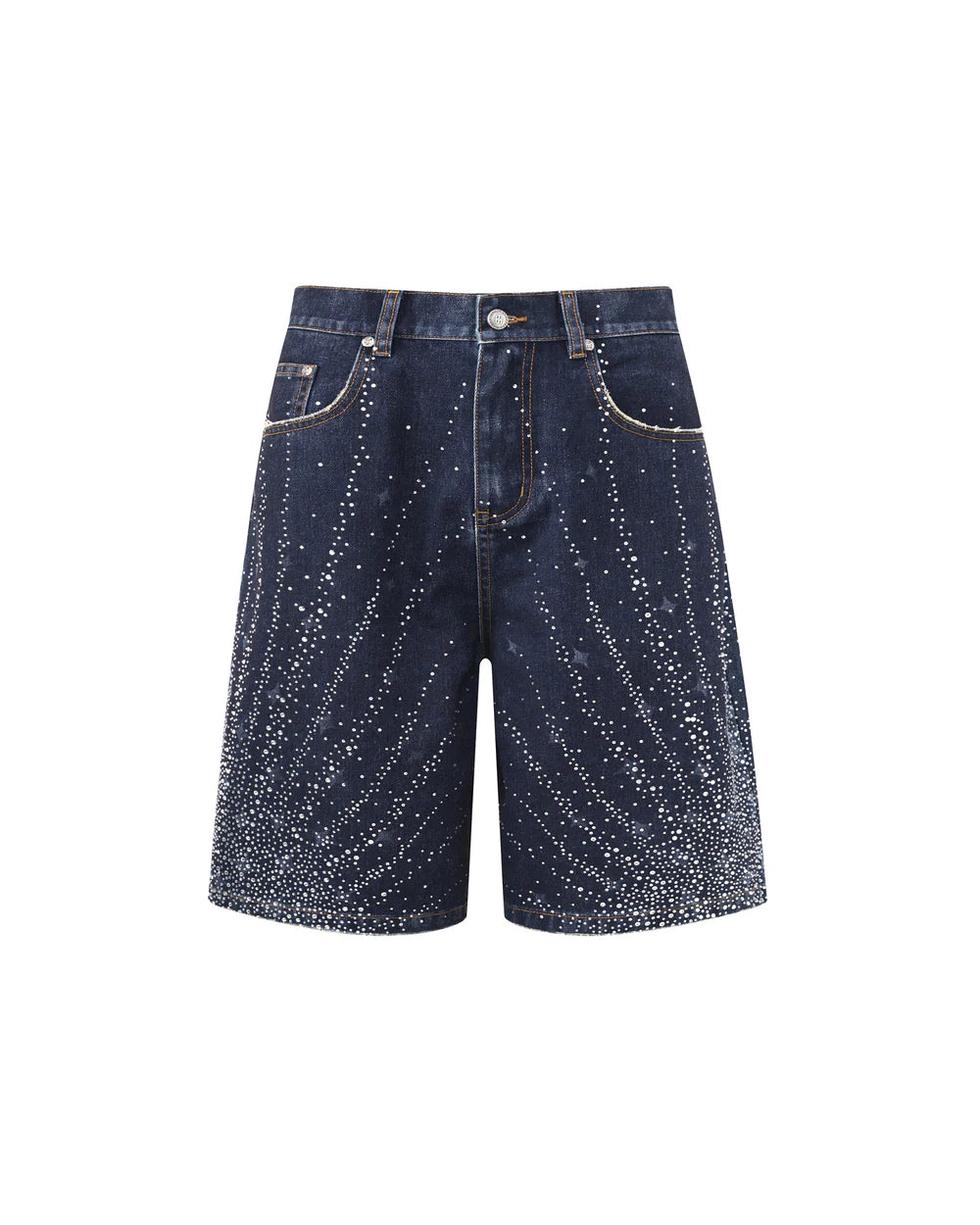 Birth Of Royal Child Starlight Blue Denim Jorts