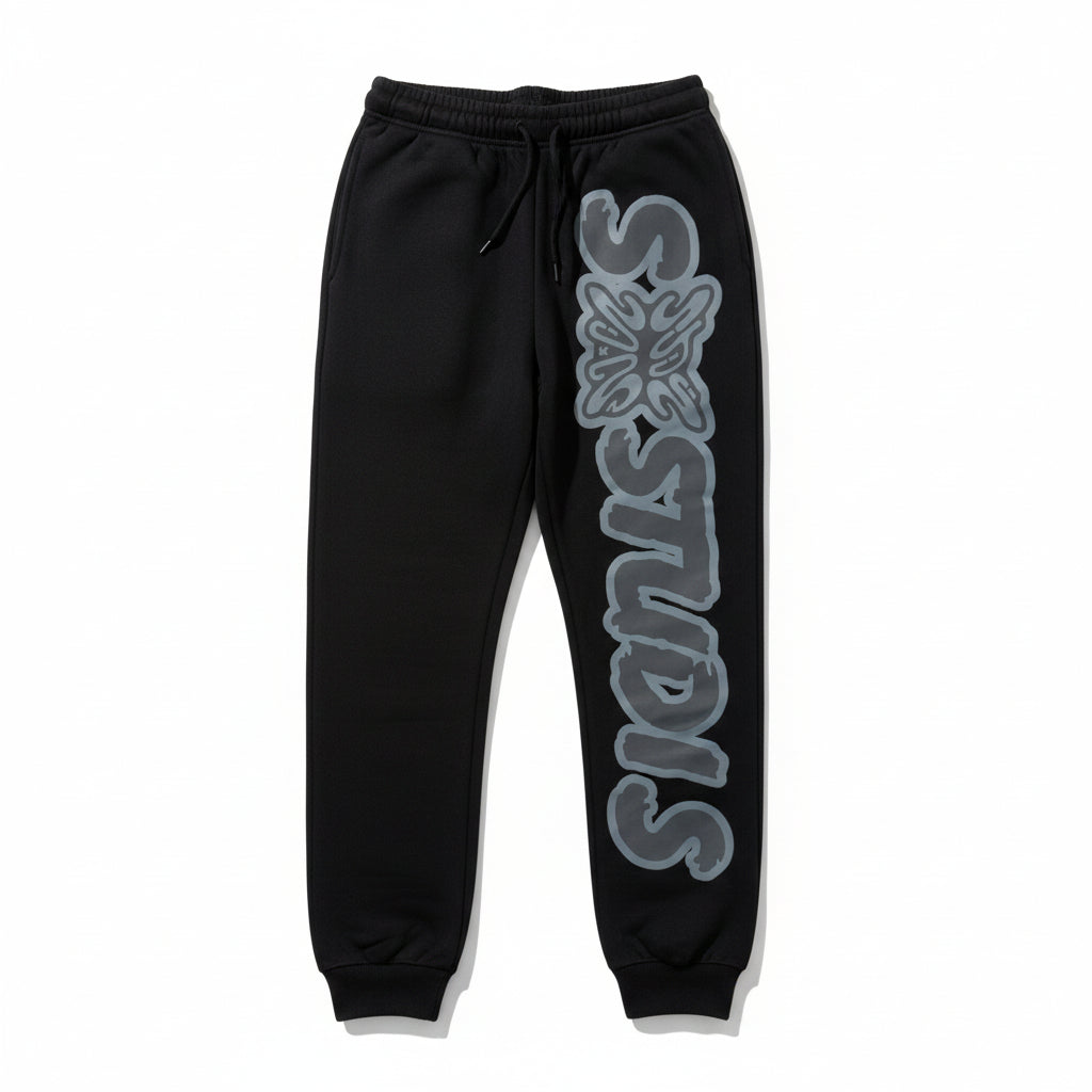 SB Studios Mono Black Logo Sweats