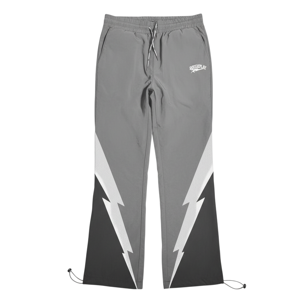 Rough Play 'Bolt' Water Resistance Grey Sweatsuit